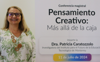 Conferencia magistral de Patricia Caratozzolo Pensamiento creativo: más allá de la caja