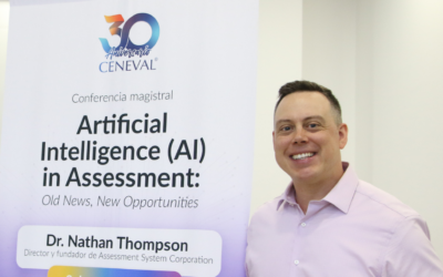 Asesoría y conferencia magistral del Dr. Nathan Thompson a la comunidad Ceneval