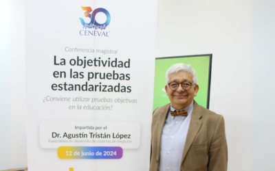 Conferencia magistral del Dr. Agustín Tristán “La objetividad en las pruebas estandarizadas”
