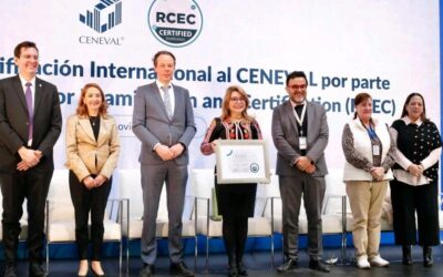 El CENEVAL recibe certificación internacional de calidad otorgada por el RCEC